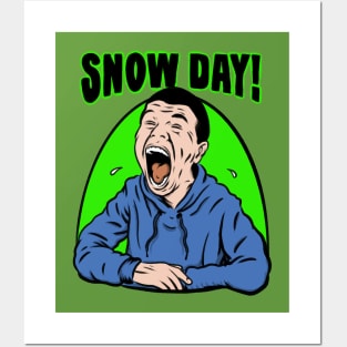 Snow Day Posters and Art